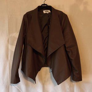 BB Dakota by Steve Madden Womens Brown Leather Jacket XL